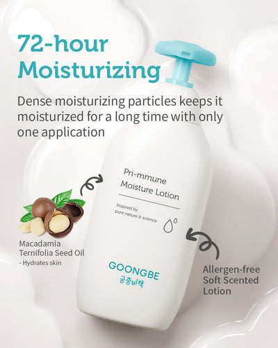 GOONGBE® Pri-mmune Lotiune de corp hidratanta pentru bebelusi, 350 ml