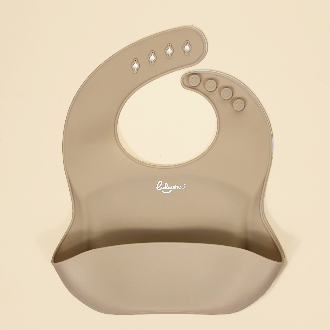 Bavaglino in Silicone Light Apricot