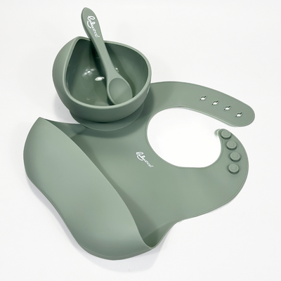 Set Lulushop Diversificare si Hranire 3 piese - Deep Green