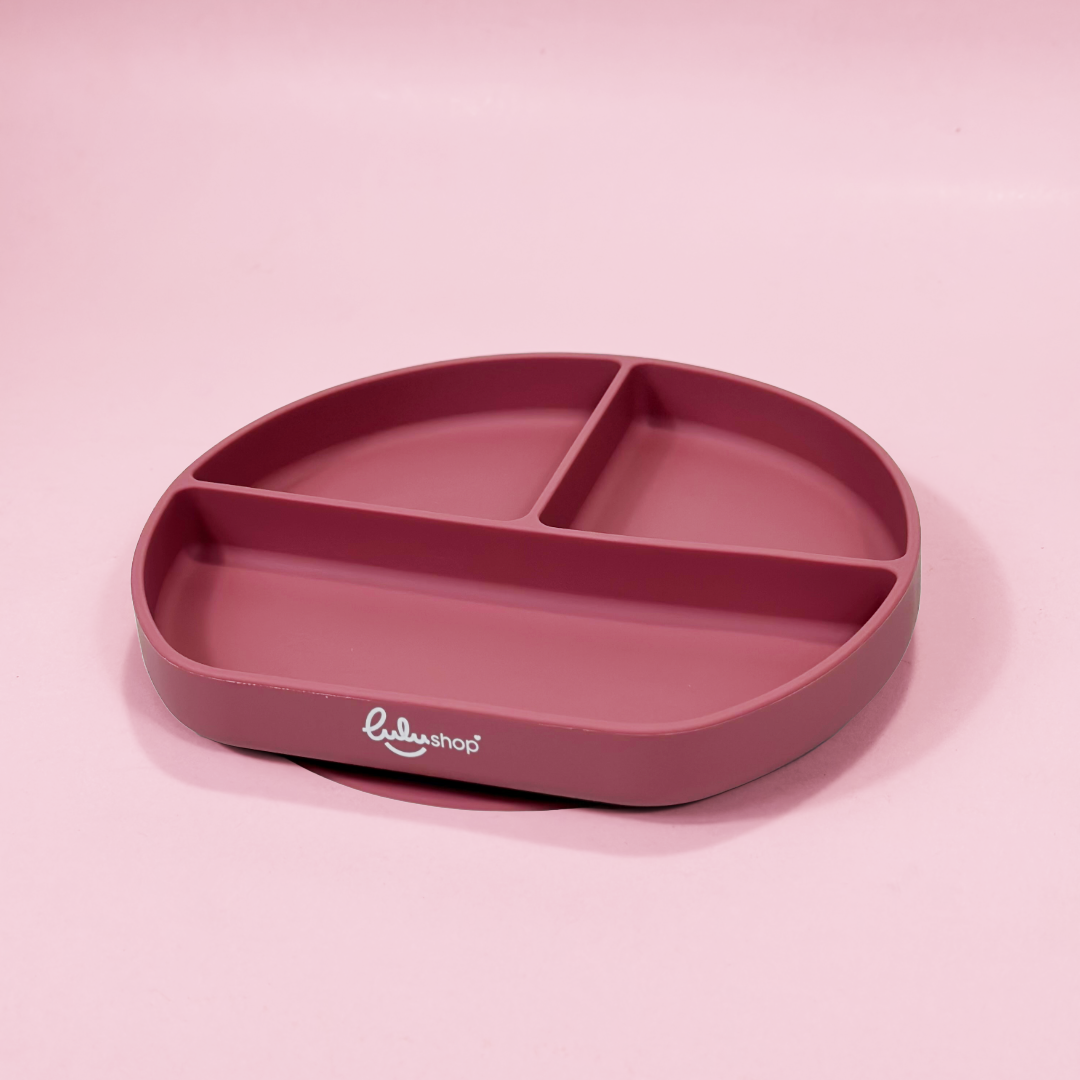 Piatto Rotondo in Silicone Pink Daisy