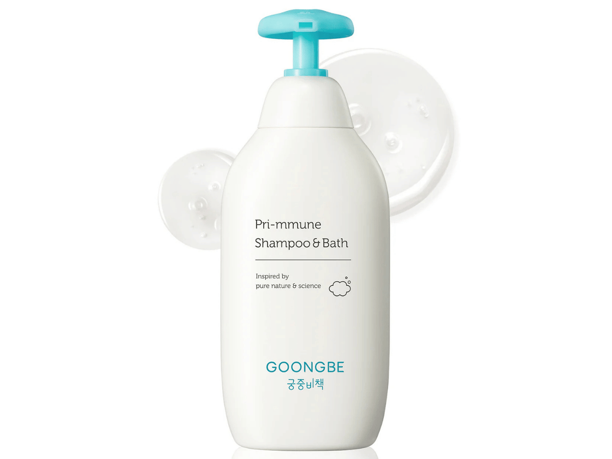 GOONGBE® Pri-mmune Sampon si gel de dus delicat pentru bebelusi, 350 ml