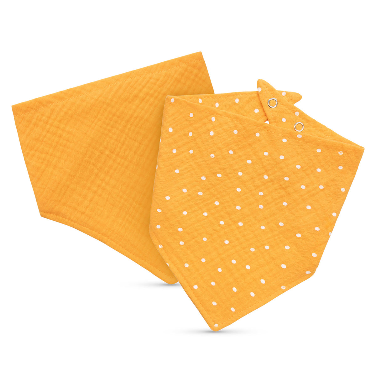 Baboo® bandane mussola doppio strato 2 pz. Arancione