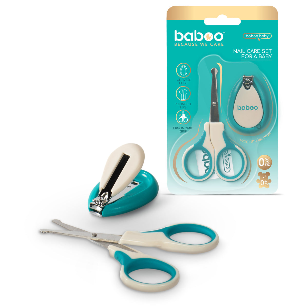 Baboo® set manicure per neonati 0+ mesi