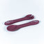 Set 2 pezzi Forchetta e Cucchiaio in Silicone Pink Daisy