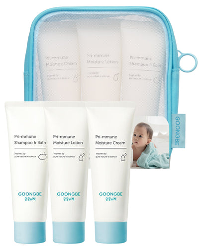 GOONGBE® Set de îngrijire pentru spital/maternitate Pri-mmune (3x50 ml)