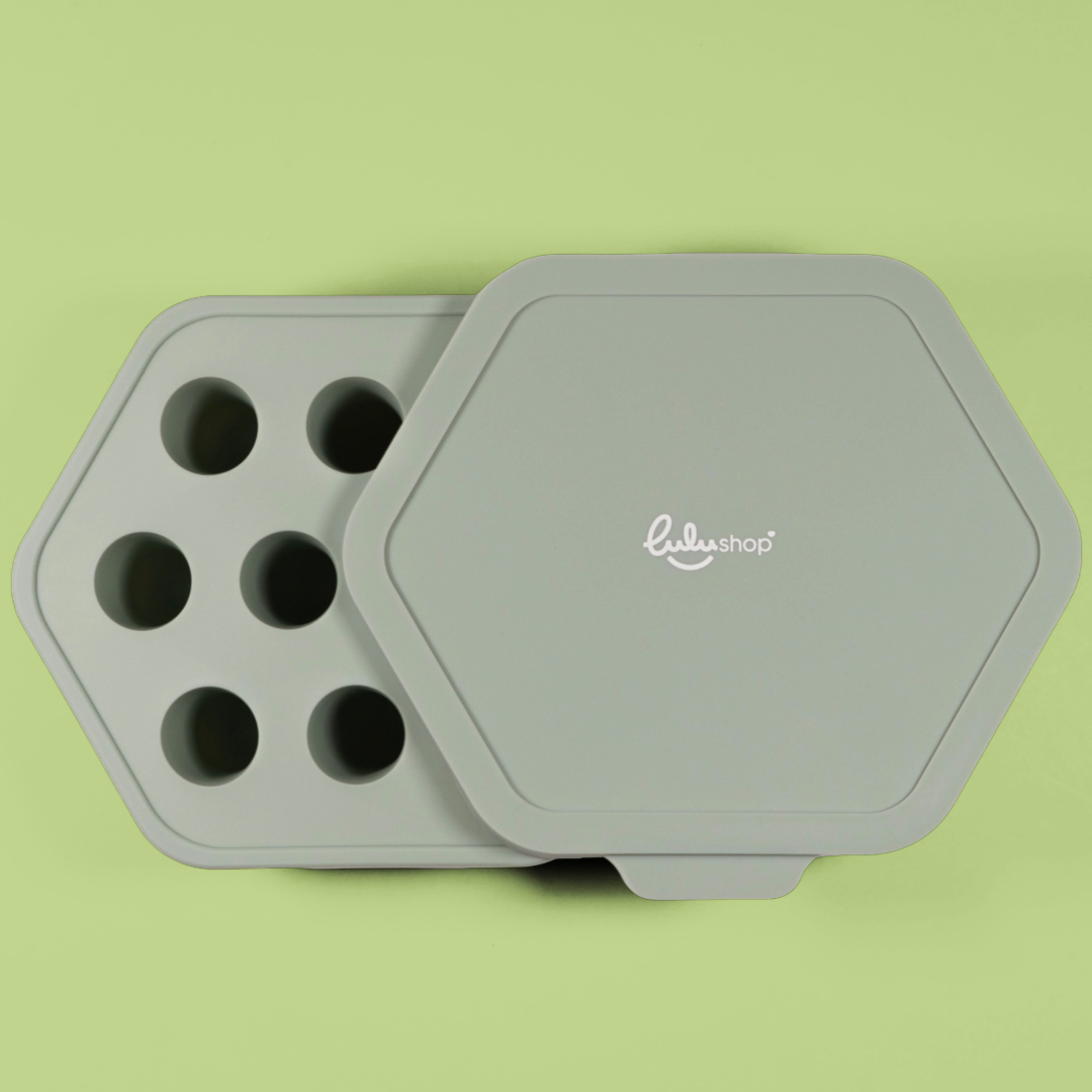 Vassoio Congelamento per Succhietti di Frutta Light Forest Green
