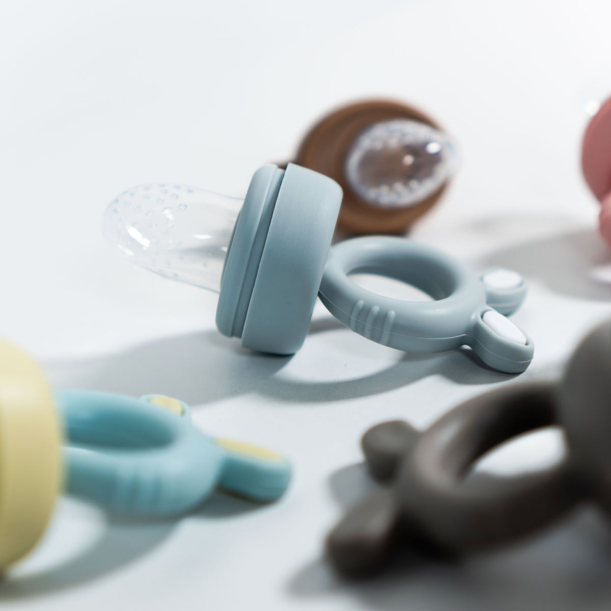 Ciuccio Silicone Frutta Lampone Glassato