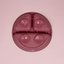 Piatto rotondo in silicone Pink Daisy