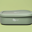 Portapappa in Silicone con Compartimenti per Bambini – Light Green