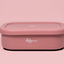 Lunch Box in Silicone Pink Daisy