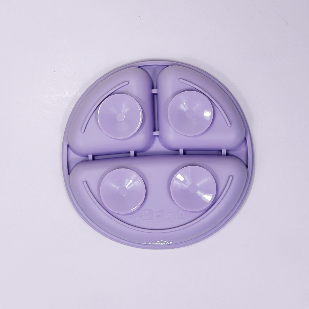 Piatto Tondo in Silicone Lavender Mist