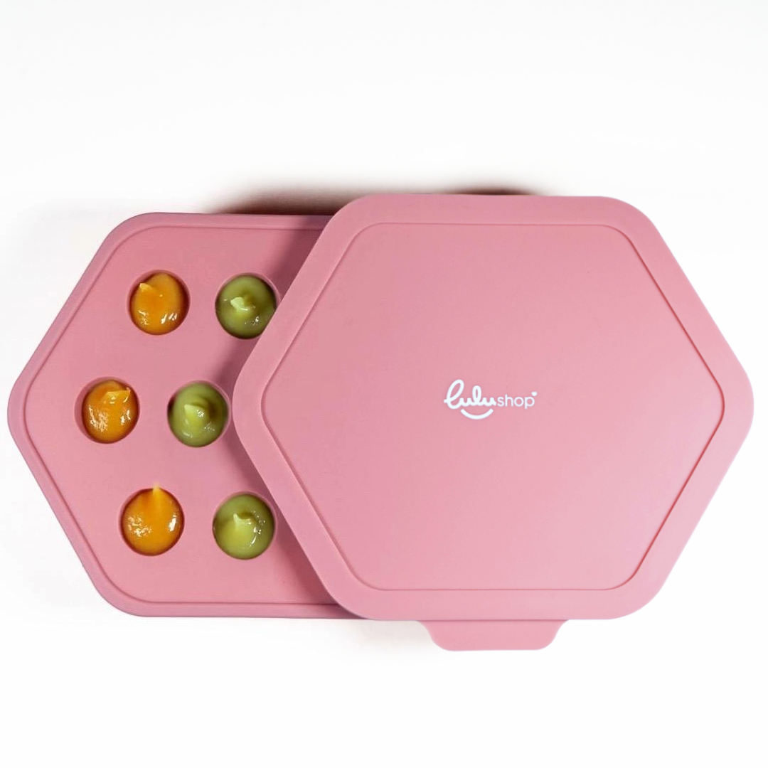 Vassoio Congelamento per Succhietti Frutta Frozen Rosa