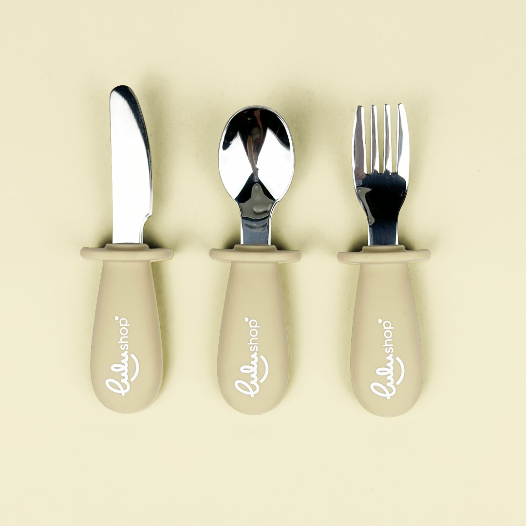 Set 3 pezzi Apprendimento Crema Chiara