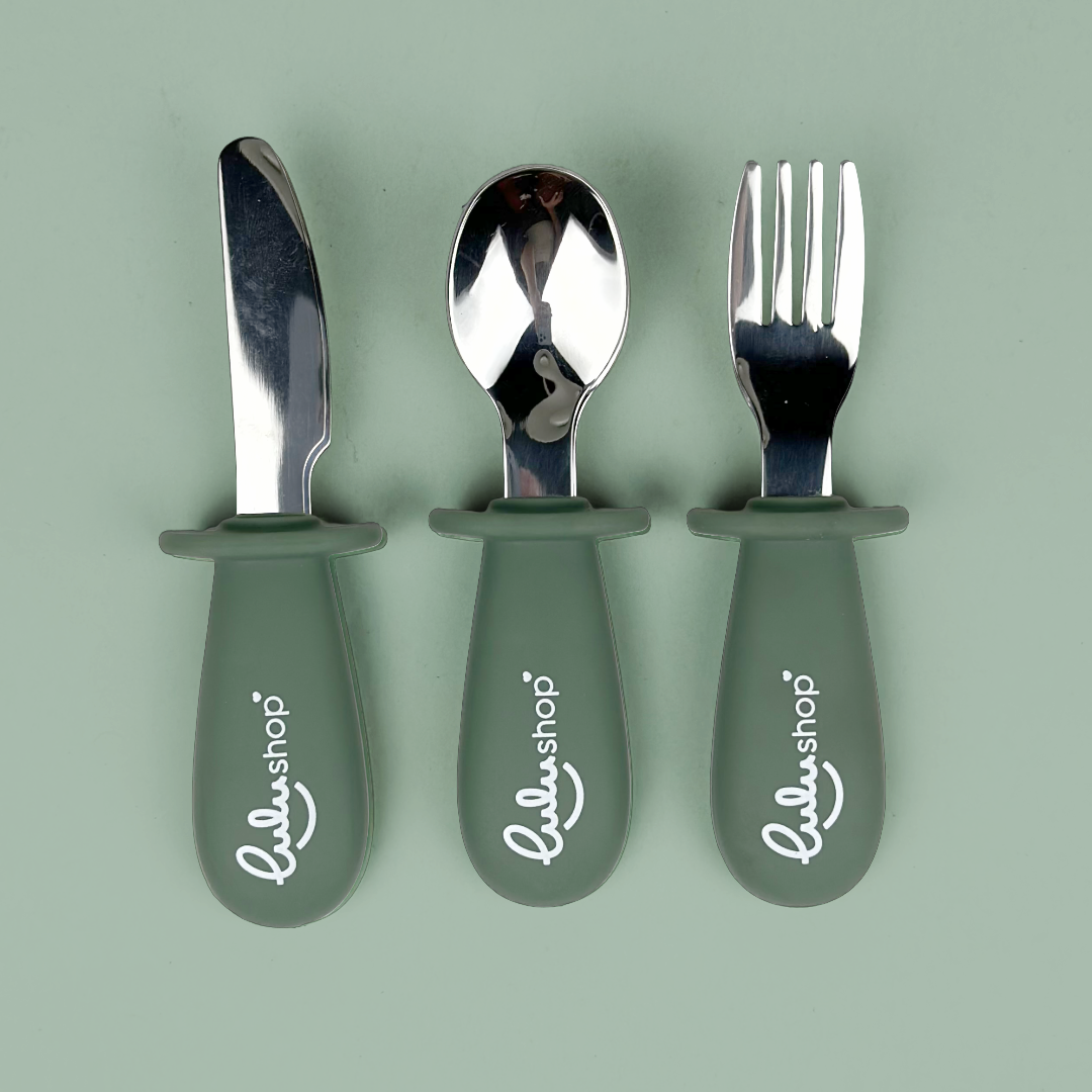 Set 3 pezzi Apprendimento Deep Forest Green