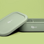 Portapappa in Silicone con Compartimenti per Bambini – Light Green