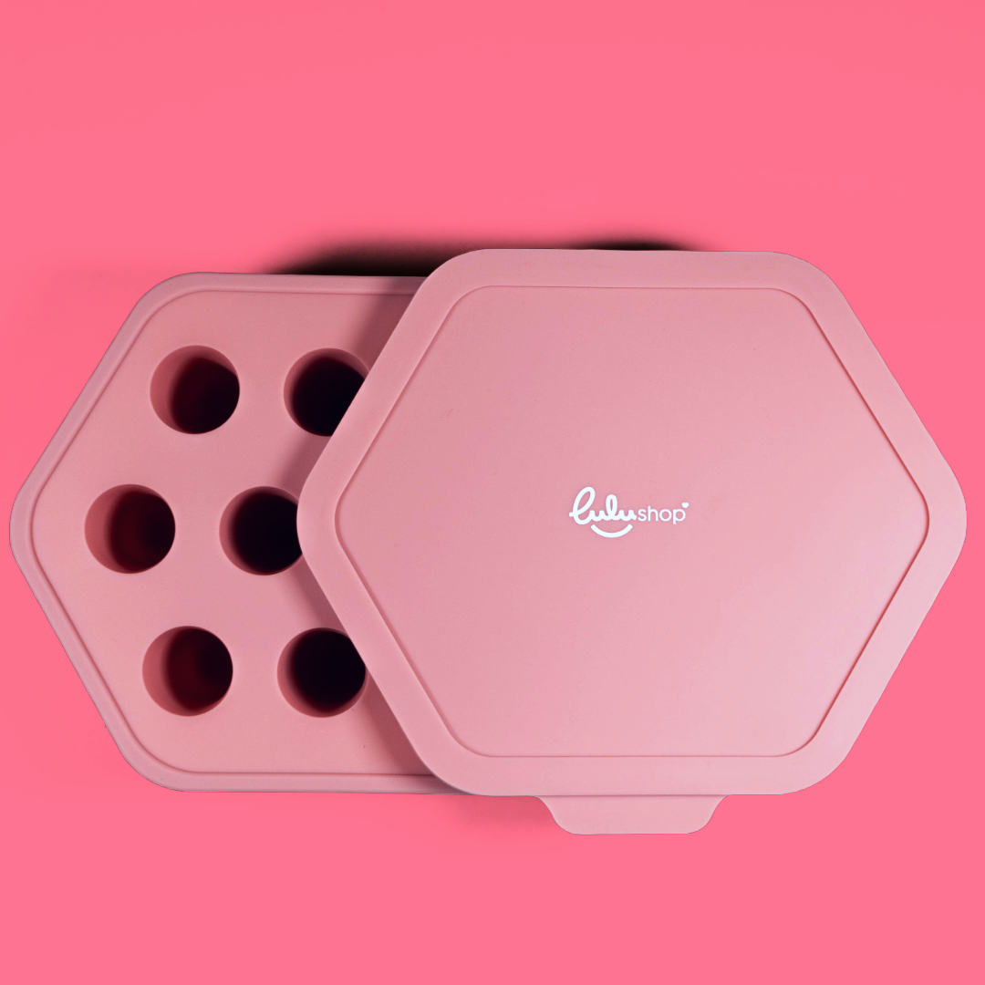 Vassoio Congelamento per Succhietti Frutta Frozen Rosa