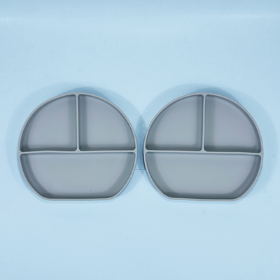 Set Farfurie Silicon Rotunda Ocean Blue 2buc.