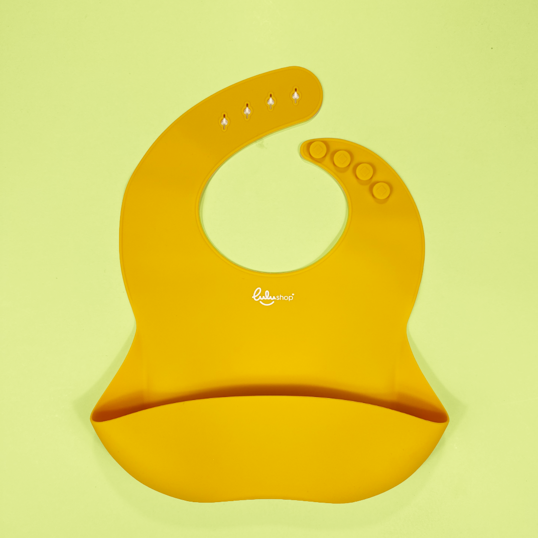 Bavaglino in silicone Giallo senape