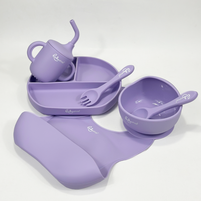 Set Lulushop Diversificare si Hranire 6 piese - Gentle Bites - Lavander Mist
