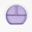 Piatto Compartimentato in Silicone con Ventosa Antiscivolo – Lavender Mist