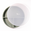 Piatto in silicone rotondo con coperchio verde foresta