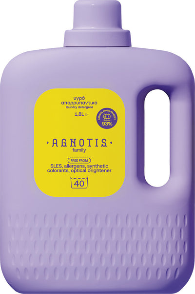 Agnotis® Detergent hipoalergenic de rufe pentru intreaga familie, 1800 ml